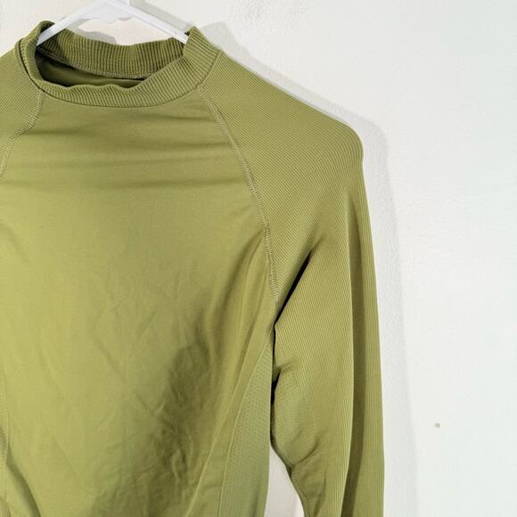 Halfdays Johnson Olive Green Long Sleeve Ski Snow Baselayer XL - Picture 7 of 12